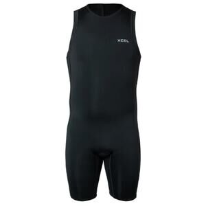 XCEL Men's Black John 2MM Axis Short Wetsuit Size ML